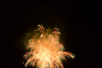 夏祭りの花火大会