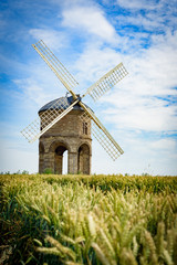 Naklejka na ściany i meble Old Windmill, Warwickshire, UK