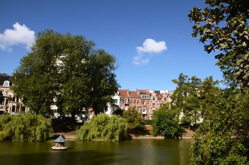 Obraz premium Etangs d’Ixelles (Bruxelles)