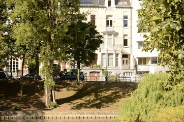 Obraz premium Etangs d’Ixelles (Bruxelles)