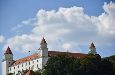 Fototapeta na wymiar Château de Bratislava (Slovaquie)