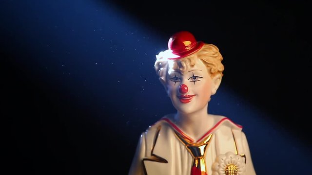 Clown Dark Background footage