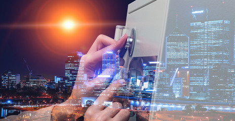 Trust your savings. Mixed media