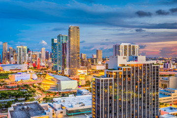 Miami, Florida, USA Skyline