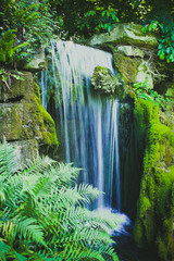 Waterfall in long exposure