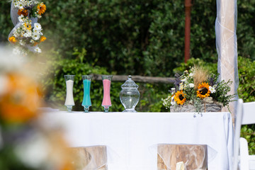 elements for wedding with sand ritual