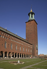 City Hall in Stockholm. Sweden