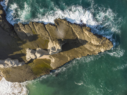 Klayar beach aerial photography