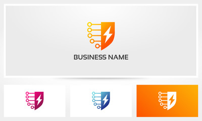 Electric Shield Node Logo