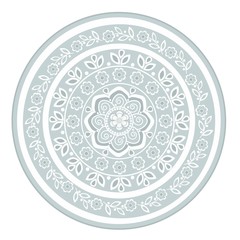 Mandala.  Oriental floral pattern.