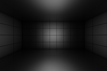 Blank Dark interior room background