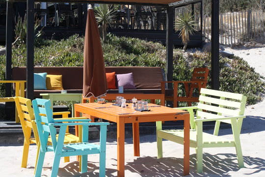 Coese, Calvi, beach bar for appetizers