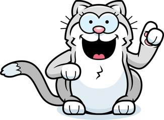 Cartoon Little Cat Idea