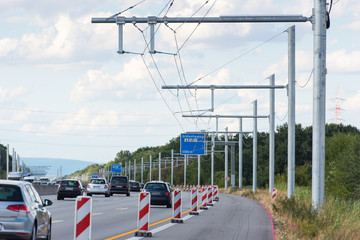 Neubau E-Highway bei Darmstadt