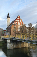 Obraz premium Church of Holy Trinity in Opole. Poland