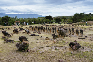 Estacion Astronomica Muisca- Stonehange like site near Villa de Leyva, Colombia
