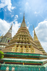 Fototapeta premium Temple in Thai Art It is a unique representation of beautiful civilization.