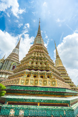 Fototapeta premium Temple in Thai Art It is a unique representation of beautiful civilization.