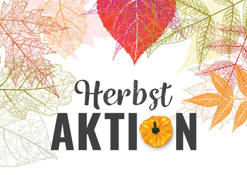 Herbstaktion.