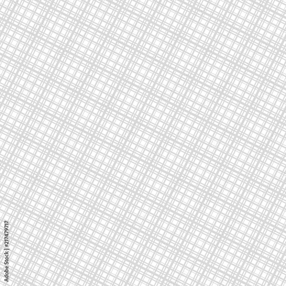 Aufkleber Seamless fabric gray pattern. Vector mesh texture