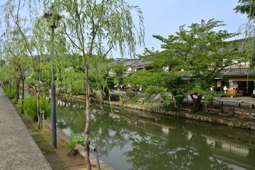 倉敷の町並み