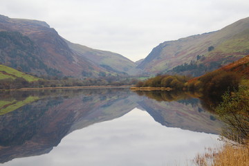 Mountain Reflection Landscape