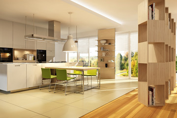 Modern house interior