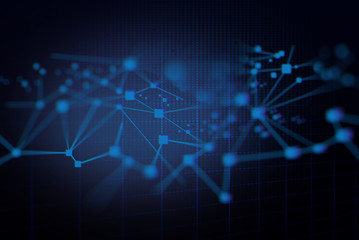 ai brain system data connecting to analysis , light internet social network background, illustration of global web with link to electric information, cyber with group of security, hacker online to net