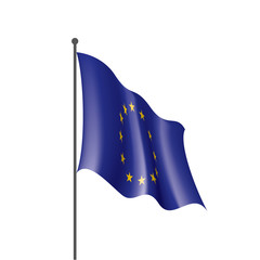 European union flag, vector illustration