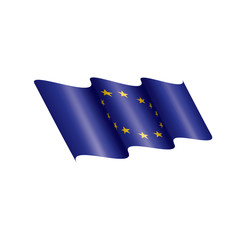 European union flag, vector illustration