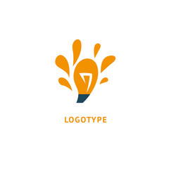 Inspiration, creative agency, innovation, energy, electric, designer, training, education web icon.