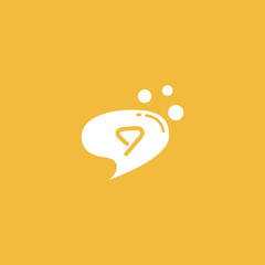 Obraz premium Inspiration, creative agency, innovation, energy, electric, designer, training, education web icon. Idea minimalistic vector logo. Vector lamp Template. Illustration, Graphic Editable Design.