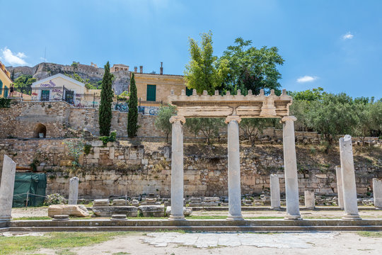 Agora romaine à Athènes