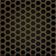 Seamless honeycomb background, vector, illustration, eps file