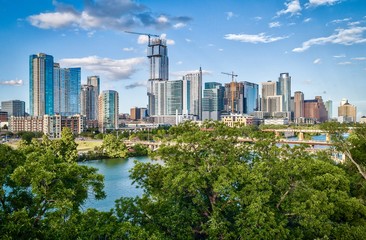 Naklejka premium Austin, Texas Skyline