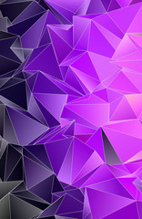 Obraz premium Triangular 3d, modern background