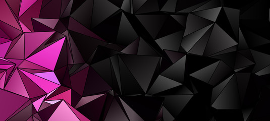 Triangular 3d, modern background