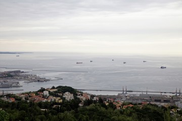 Trieste, castello di Miramare e landscapes