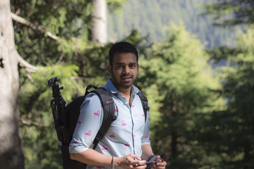 enjoying a beautiful day in kalatop sanctuary and Khajjiar in Dalhousie 