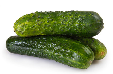 Fresh cucumbers