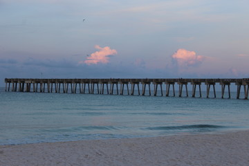 Fototapeta premium Pier Sunset