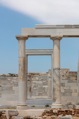 Temple de Demeter, Ano Sagri, ile de Naxos, Cyclades, Grèce