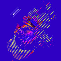 abstract vector background-Dot Graphics 