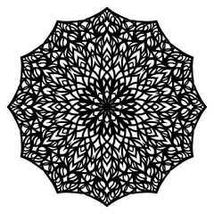 Mandala Intricate Vector 