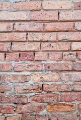Obraz premium Section of old brick wall