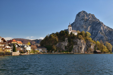 Naklejka premium Traunkirchen im Salzkammergut 