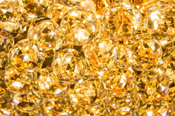 Rainbow glass balls lamps shining light texture light gitter lamps glass