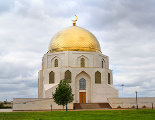 Fototapeta na wymiar Photo of a beautiful monument of acceptance of Islam