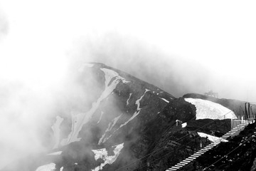 Photo of beautiful mountains