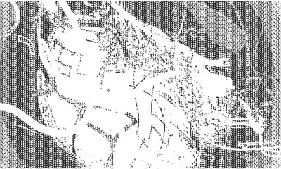 abstract vector background-Dot Graphics